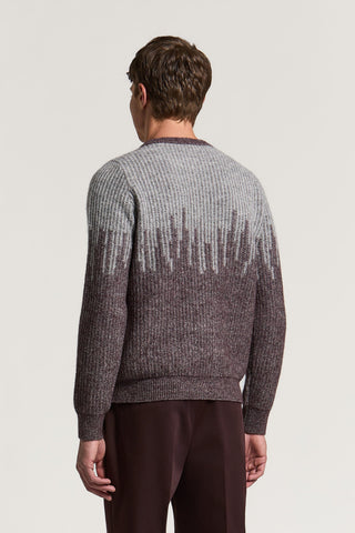 Maglia in alpaca, lana e cotone