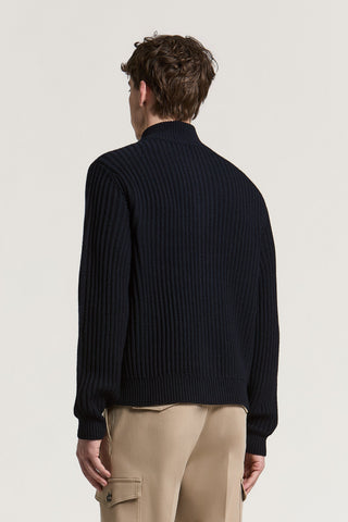 Cardigan in pura lana merino