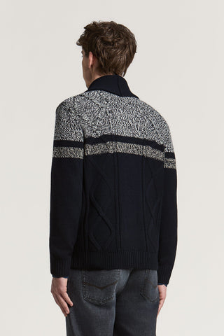 Cardigan in lana merino extrafine