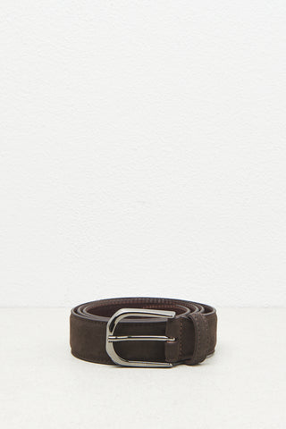 Real suede leather belt  