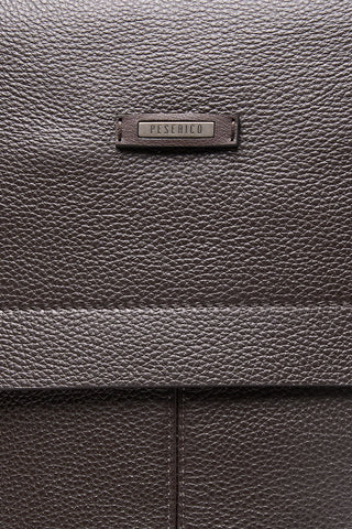 Zaino in pelle granata