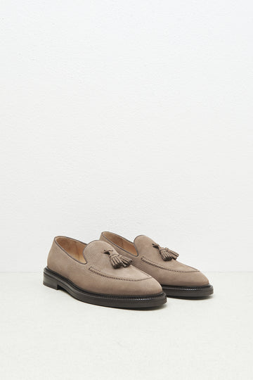 Real nabuk leather loafer  