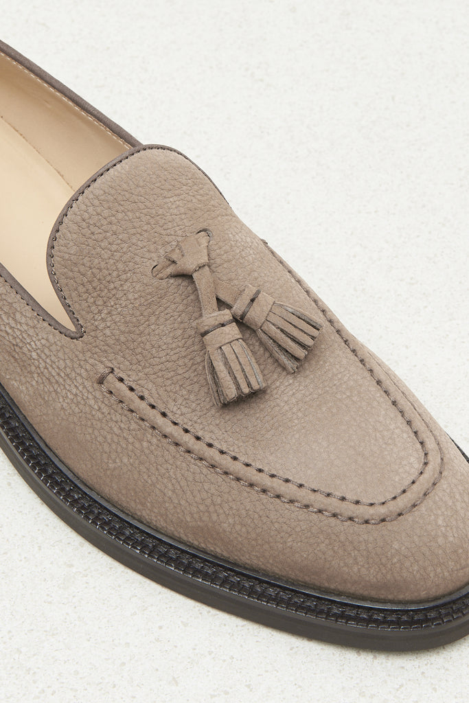 Real nabuk leather loafer  