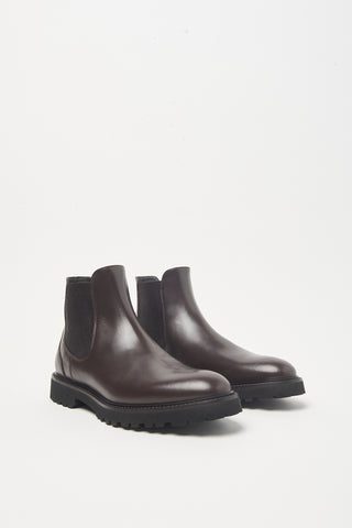 Chealsea boots in vera pelle