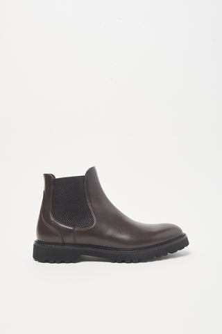 Chealsea boots in vera pelle