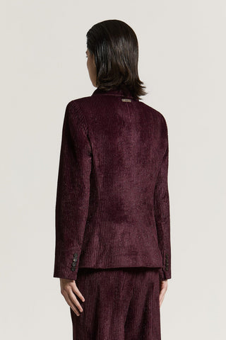 Blazer doppiopetto in velluto rocciatore