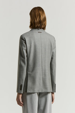 Loro Piana jaspé wool fabric blazer