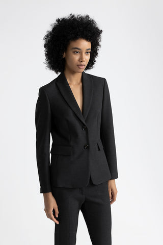 Double-face technical fabric  blazer  