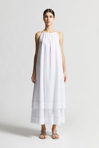 Pure cotton voile long dress