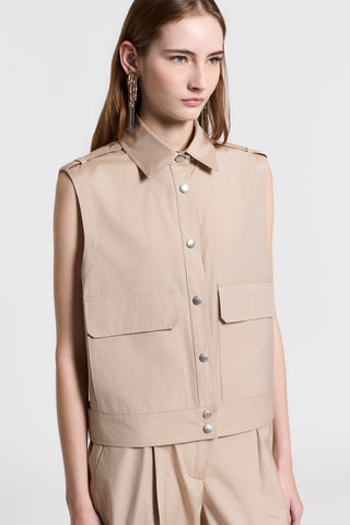 Orecchini a ciuffo in micro perle di vetro e cristalli