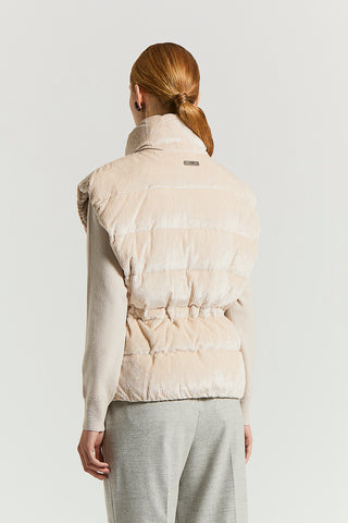 Gilet in piuma