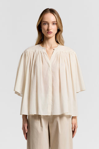 Camicia in voile di puro cotone