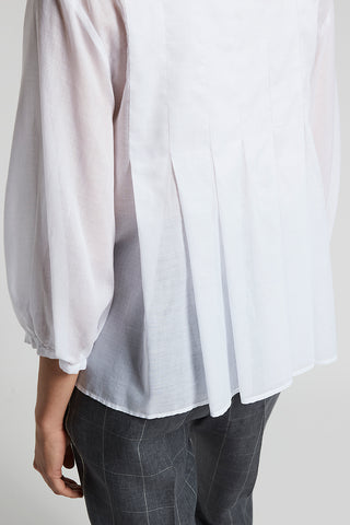 Pure cotton voile shirt