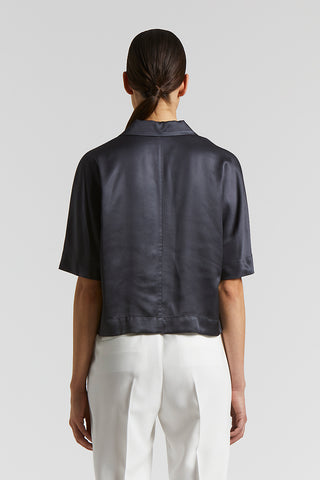 Viscose satin shirt