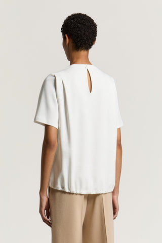 T-shirt in jersey doppio in cotone