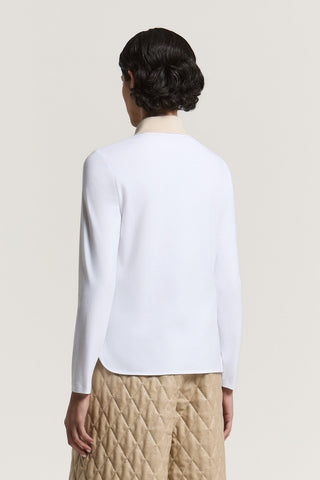 Camicia in popeline unito di cotone