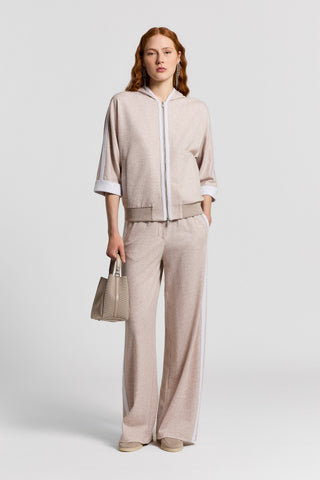 Felpa double in cotone