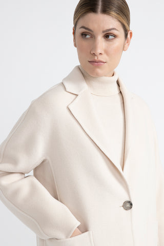 New wool and cashmere coat  