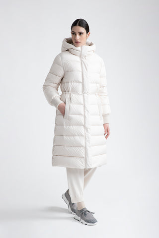 WR peachskin microfibre down jacket  