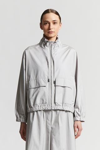 Technical cotton jacket