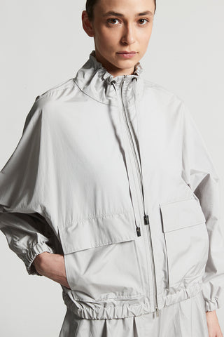 Technical cotton jacket