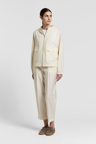 Giubbino in leggera tela di cotone tecnico