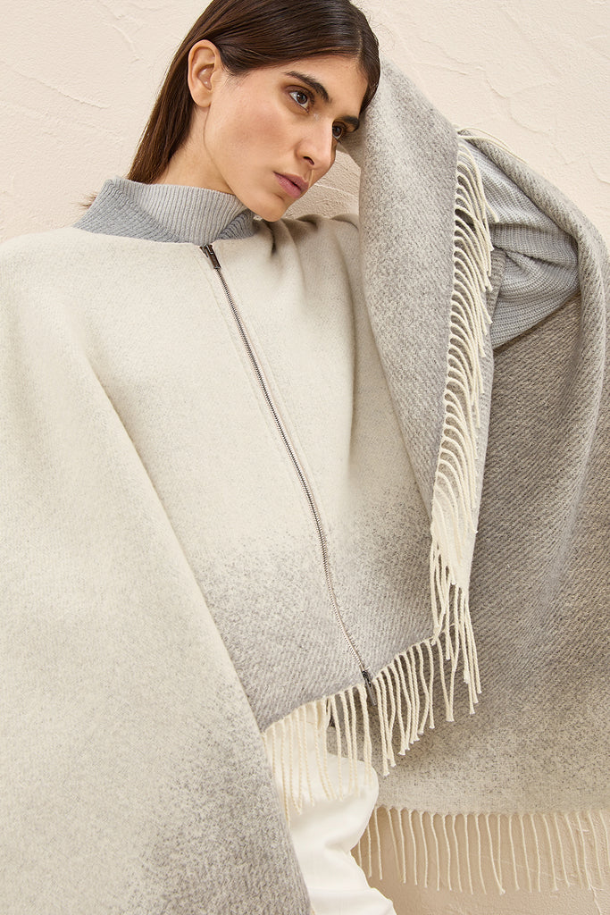 Woollen poncho  