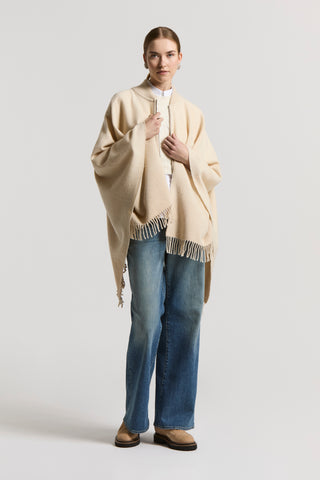 Lurex jacquard scarf