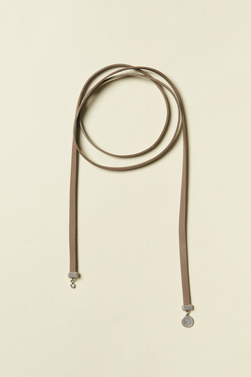 Genuine leather string belt  