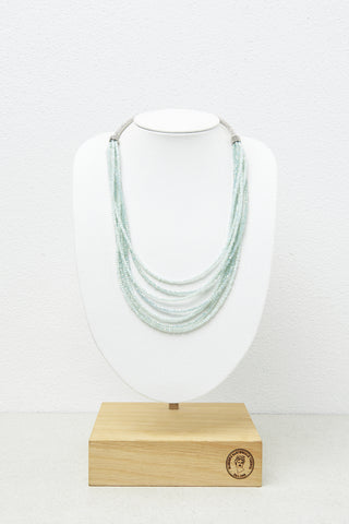 Multi-strand micro-crystal necklace