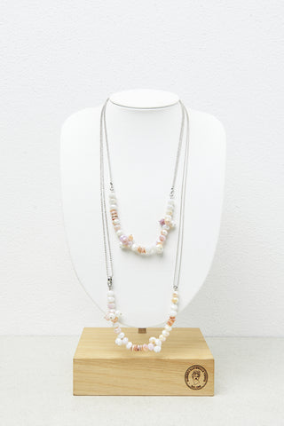 Multi-strand necklace with Punto Luce