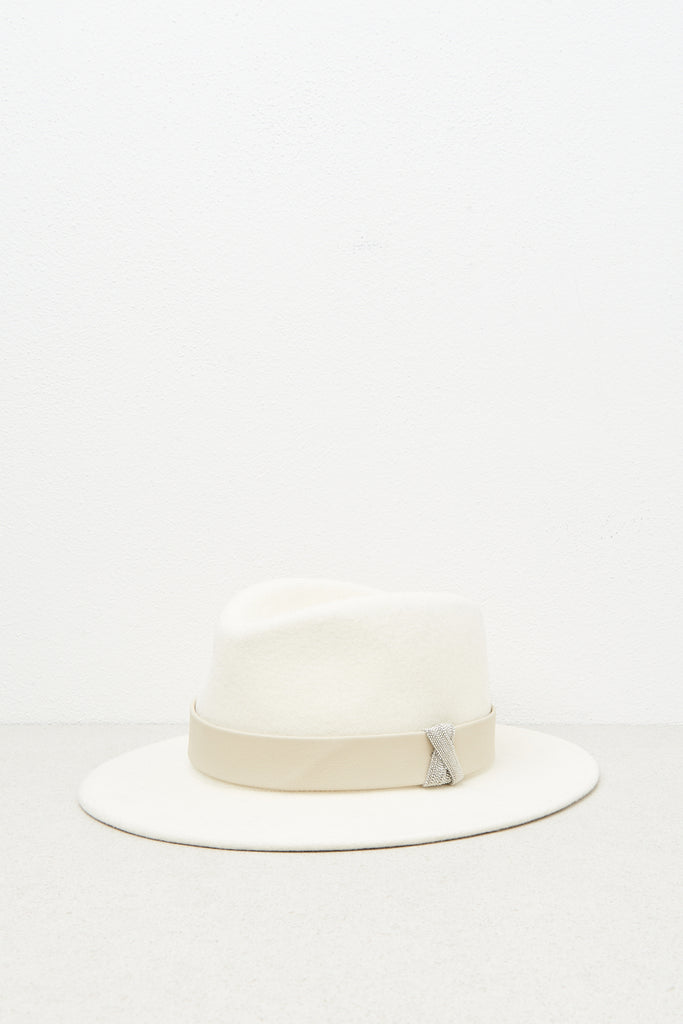 Wool felt fedora  