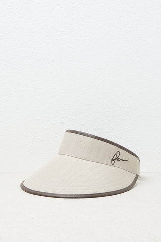 Linen visor