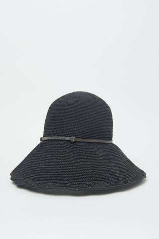 Cloche a intreccio di carta tessile