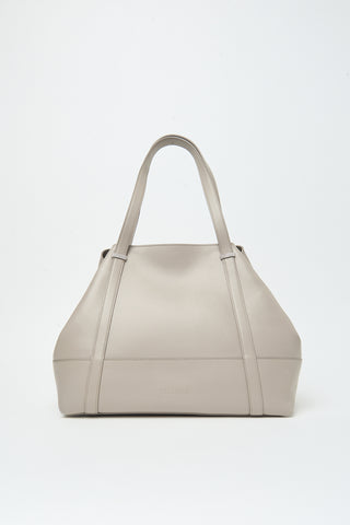 Maxi borsa in vera pelle