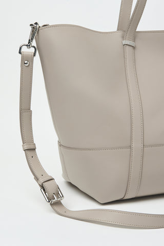 Maxi borsa in vera pelle