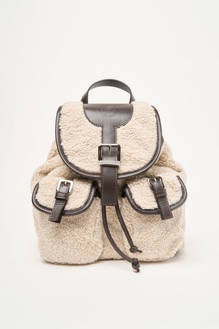 Zaino in eco-pelliccia