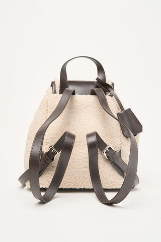 Zaino in eco-pelliccia