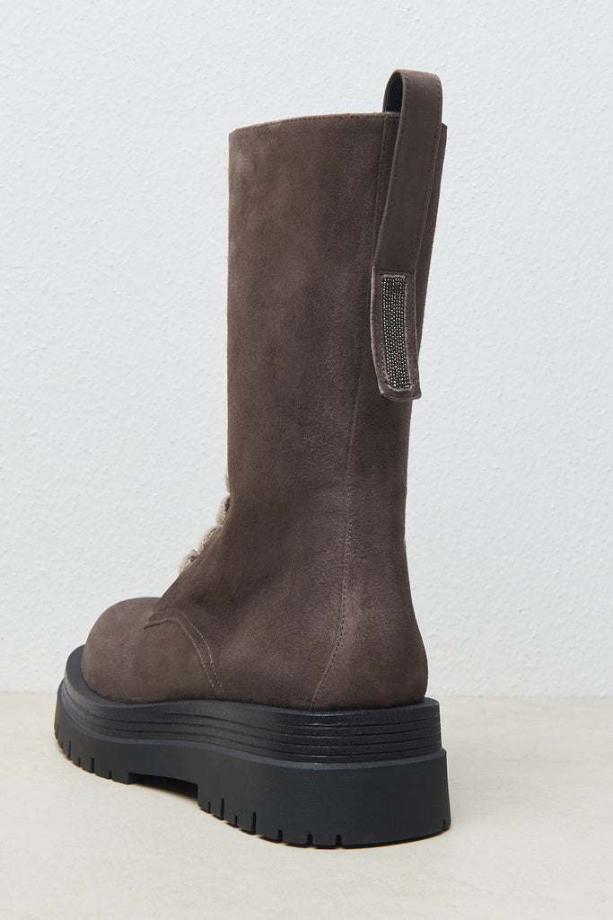 Genuine suede boots  