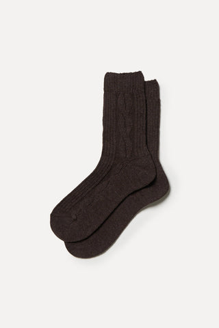 Calze in lana e cashmere
