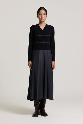 Abito in lana, seta e cashmere 1 / 3
