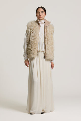 Gilet tricot in montone toscano 2 / 3
