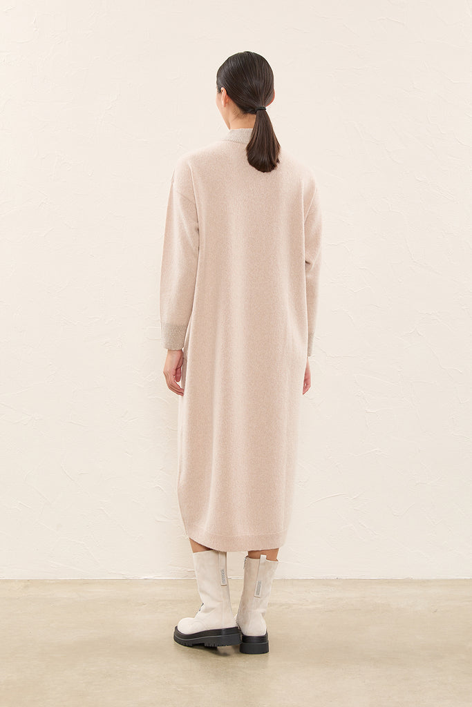 Wool, silk and cashmere dress  