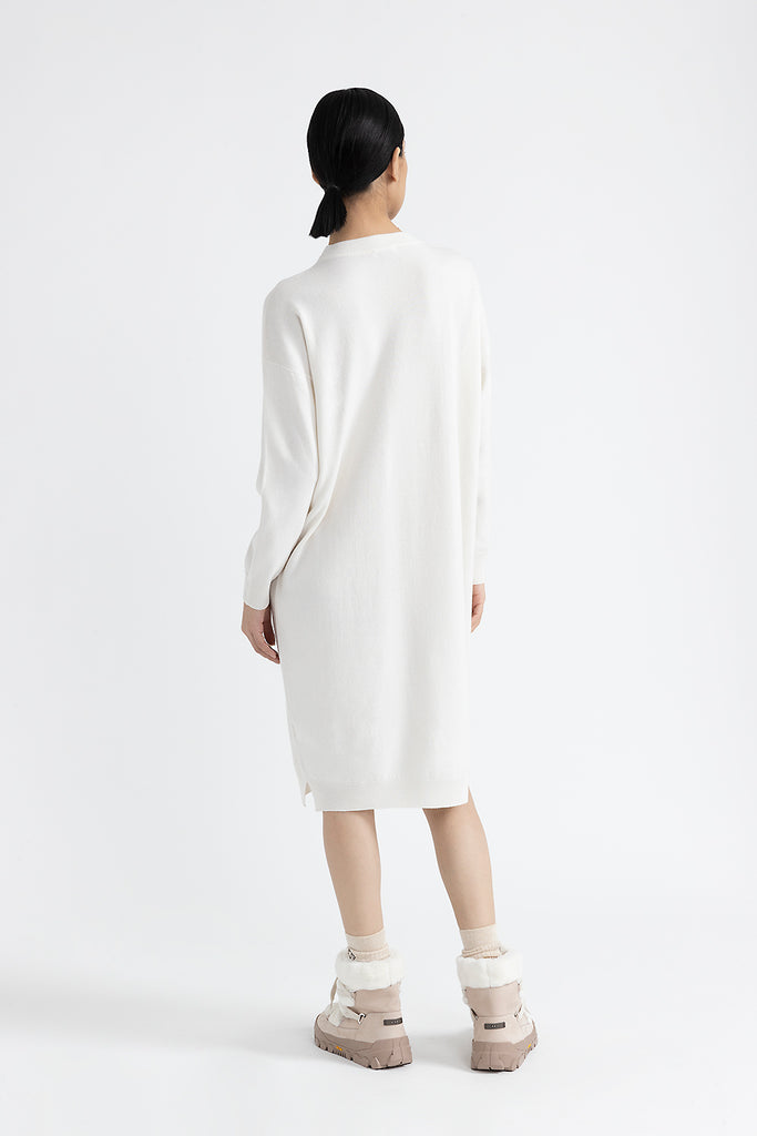 Wool, silk and cashmere dress  