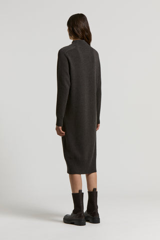 Cashmere, silk and wool yarn dress
