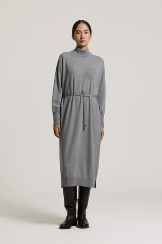 Abito lungo in lana, seta e cashmere 1 / 3