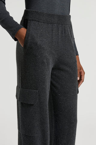 Pantaloni in lana seta e cashmere