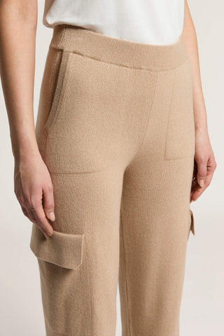 Pantalone in lana, seta e cashmere