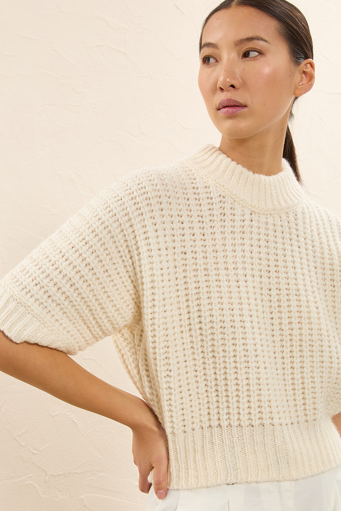 Fine wool and Alpaca blend sweater  