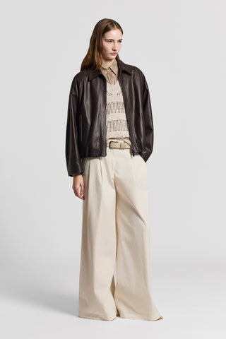 Nappa lambskin jacket